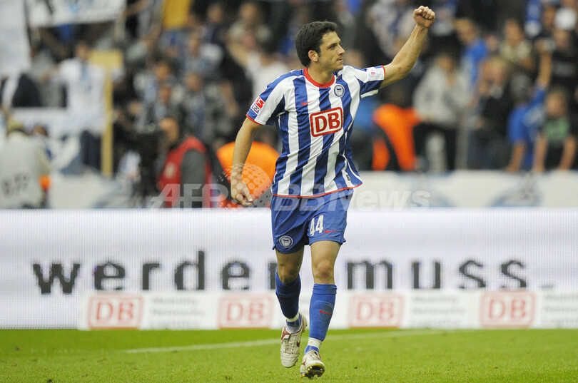 ヘルタ ボルフスブルクと引き分ける