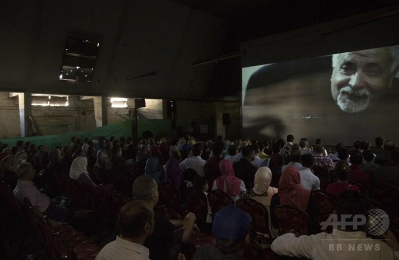 30年ぶり、一夜限りで映画館が復活 パレスチナ自治区ガザ地区