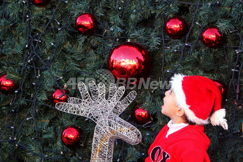 ベツレヘムのクリスマス、キリスト生誕の地から平和を祈る