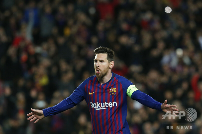 バルサが欧州CL8強入り、メッシが2G2Aの大暴れ