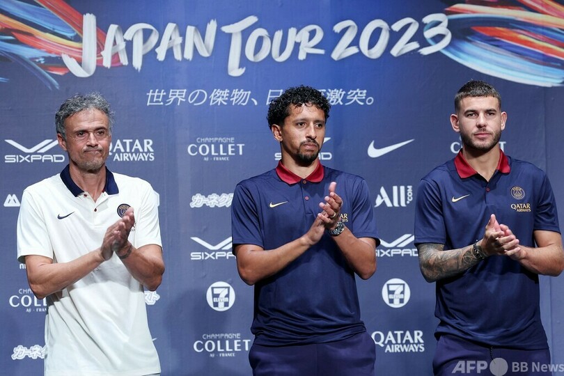 PSG主将マルキーニョス、エムバペ問題の解決願う