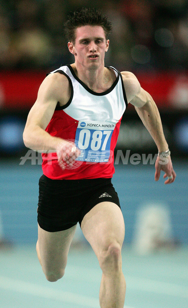 ＜陸上 スパルカッセン競技会2007＞ベン・ジョンソン氏 ライプチヒで行われた室内競技会にコーチとして参加 - ドイツ