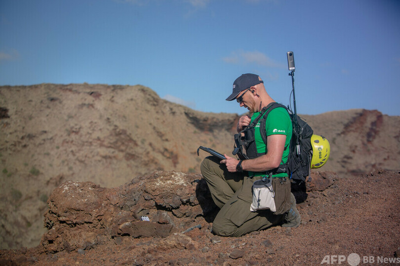 宇宙飛行士の訓練は月面そっくりの火山島で スペイン
