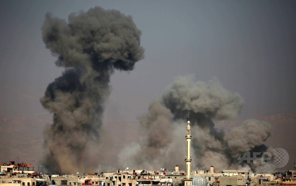 米主導の有志連合、シリア政権側部隊に空爆 100人超死亡か 米主導の有志連合、シリア政権側部隊に空爆 100人超死亡か