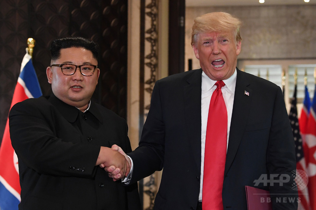 トランプ氏、北朝鮮は非核化に「非常に真剣」 トランプ氏、北朝鮮は非核化に「非常に真剣」
