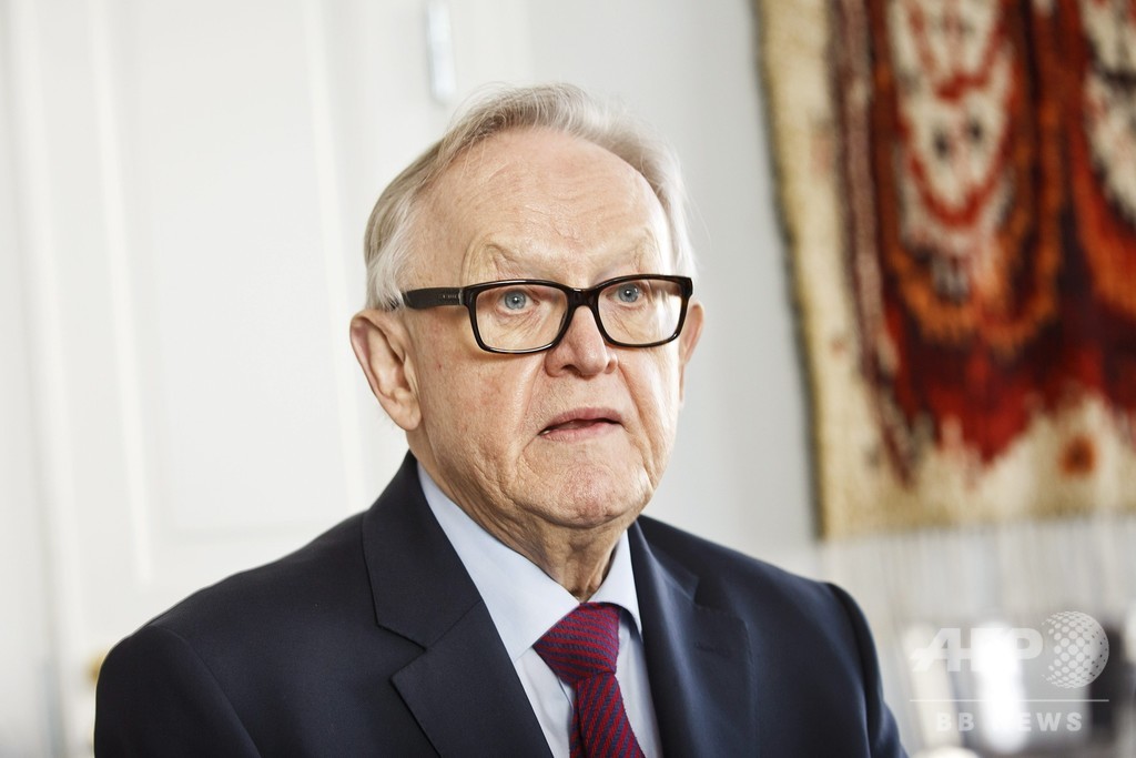 ノーベル平和賞受賞のフィンランド元大統領、新型ウイルスに感染 ノーベル平和賞受賞のフィンランド元大統領、新型ウイルスに感染