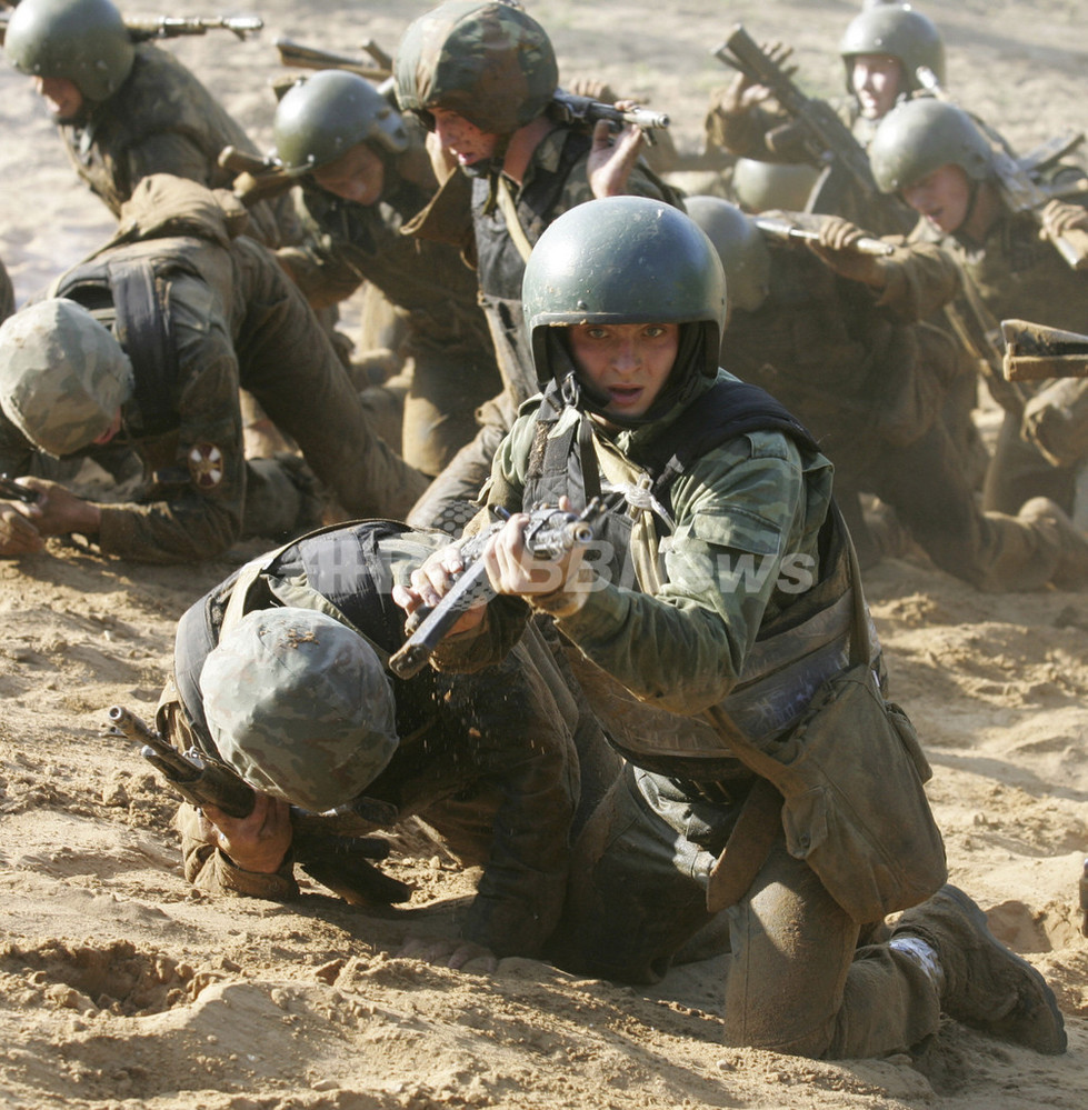ロシア、特殊部隊の入隊試験 写真9枚 国際ニュース:AFPBB News