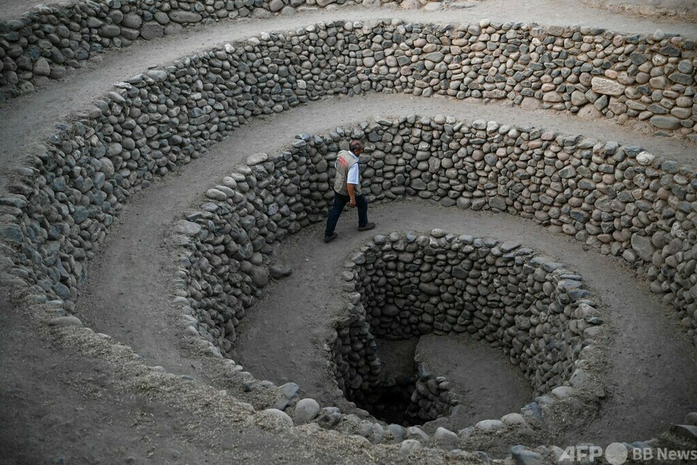 ナスカの送水路、砂漠で今も活躍 ペルー 写真20枚 国際ニュース：AFPBB