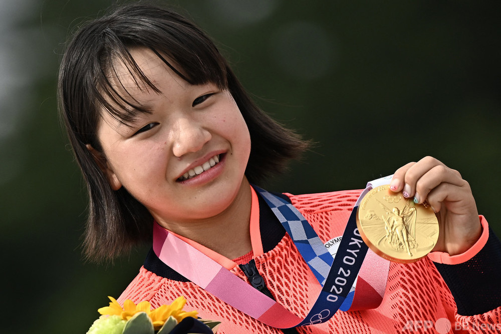 写真特集】金メダルを獲得した西矢椛 スケートボード・女子ストリート