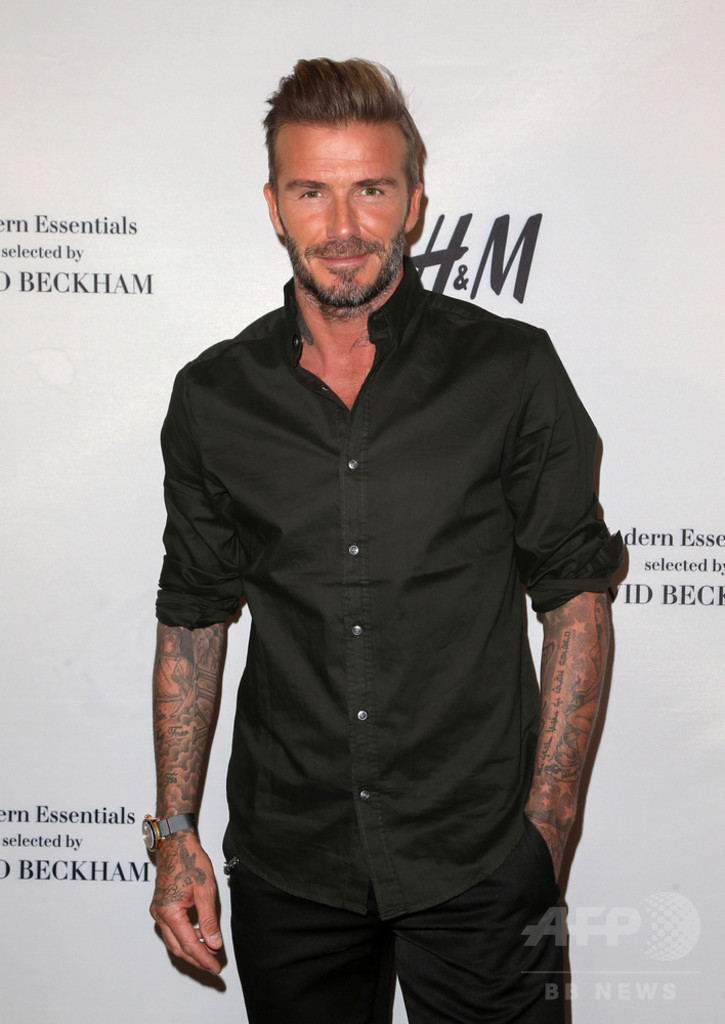 デビッド・ベッカム、普段はエフォートレスなスタイルが好き