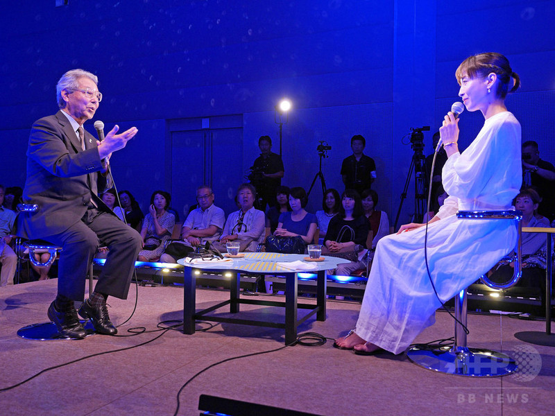  宮沢りえ×佐治晴夫、資生堂主催「BinoBa」