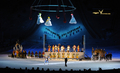 アルペンスキー世界選手権2009（2009 FIS Alpine World Ski Championships）の開会式が2日、フランスのバルディゼール（Val d&apos;Isere）で行われた。競技は3日の女子スーパー大回転から始まる。（2009年2月2日撮影）(c)AFP/FRANCK FIFE