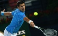 テニス、ドバイ・テニス選手権、男子シングルス2回戦。リターンを狙うノバク・ジョコビッチ（2015年2月25日撮影）。(c)AFP/MARWAN NAAMANI