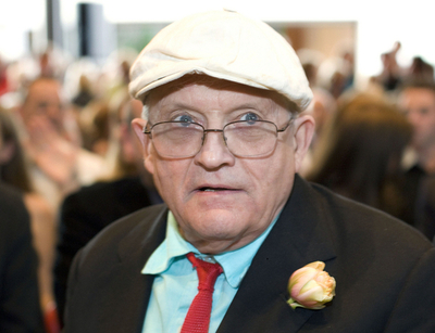 iPhoneで「お絵かき」に夢中、英名画家ホックニーが個展開催