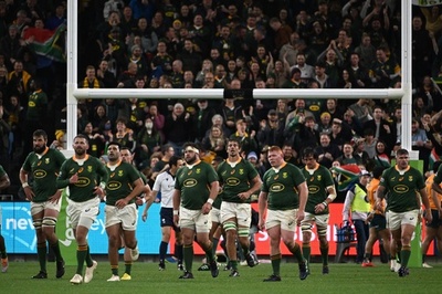 南アが豪を圧倒、敵地で9年ぶり勝利 ラグビーチャンピオンシップ