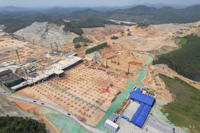 中国広州新空港が着工　完成後は年間で航空機延べ26万機の発着に対応