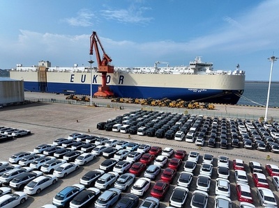 中国7月の自動車輸出が104万3000台 前年比81.3%増