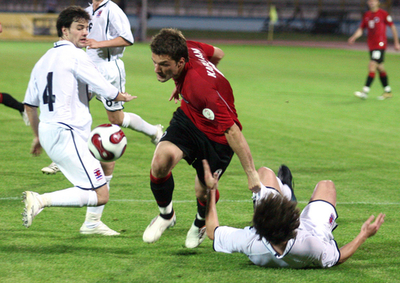 ＜サッカー 欧州選手権2008・予選＞アルバニア ルクセンブルクに勝利