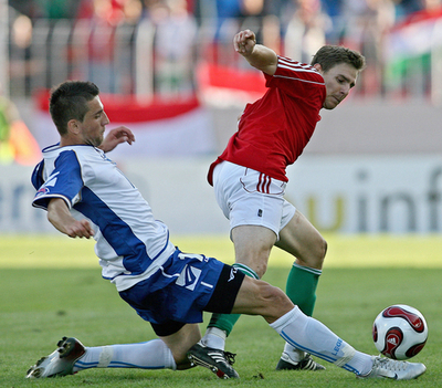 ＜サッカー 欧州選手権2008・予選＞ハンガリー ホームでボスニア・ヘルツェゴビナに勝利