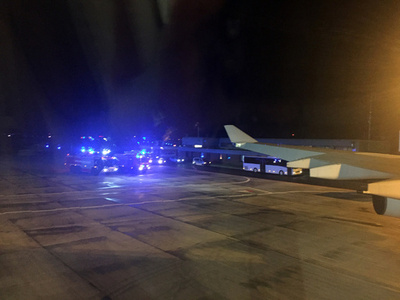 メルケル氏搭乗機が緊急着陸、G20遅刻へ 離陸後に技術的問題