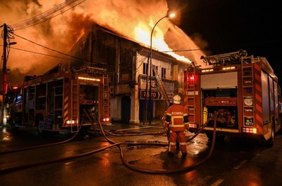 マレーシア・パハン州で火災、WW2前の建物も被害