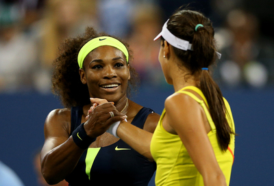 セレーナ、イワノビッチに快勝し準決勝へ 全米オープン