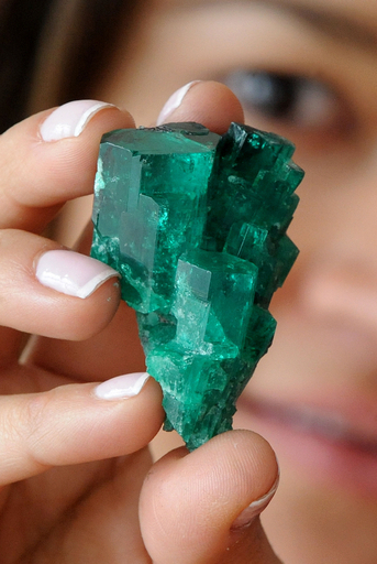 30年かけて集めたエメラルド3000個、一挙公開