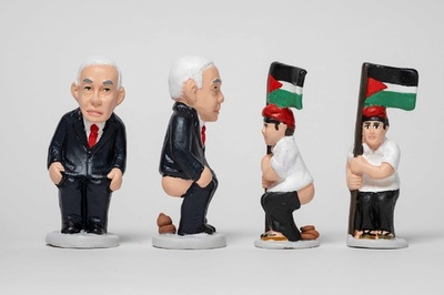 カタルーニャ伝統の「排便人形」 今年はネタニヤフ首相やバービー人形も