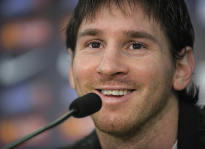 メッシ 大差でのバロンドール獲得を喜ぶ