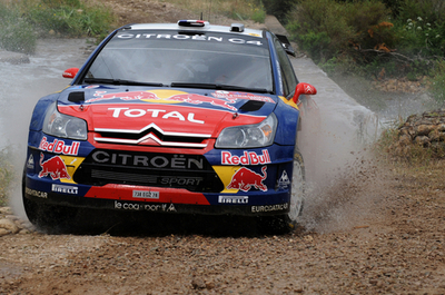 ローブ ラリー・イタリア第2レグを終え総合首位をキープ