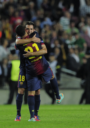 バルセロナ、奮闘のセルティックを下す 欧州CL