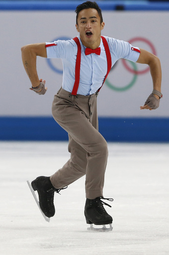 アモディオ、フィギュア男子シングルで18位 ソチ五輪