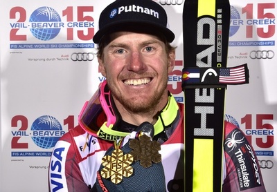 リゲティ、得意のコースで男子大回転を連覇 アルペンスキー世界選手権