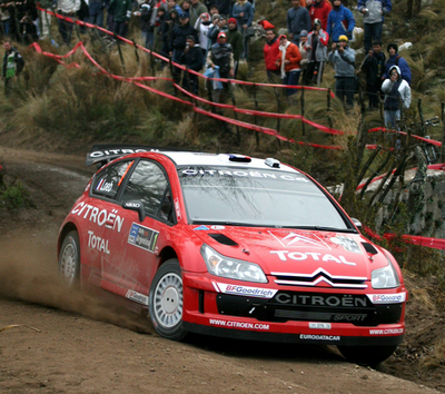 ＜07WRC ラリー・アルゼンチン＞ローブ 第2レグで総合首位に立つ - アルゼンチン