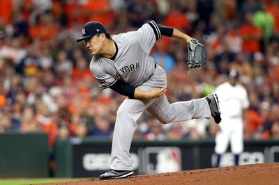 田中が6回無失点の好投、ヤンキースがシリーズ初戦を大勝で制す