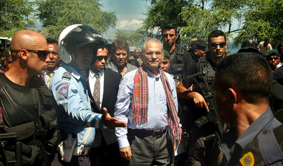 東ティモール大統領、療養終え帰国