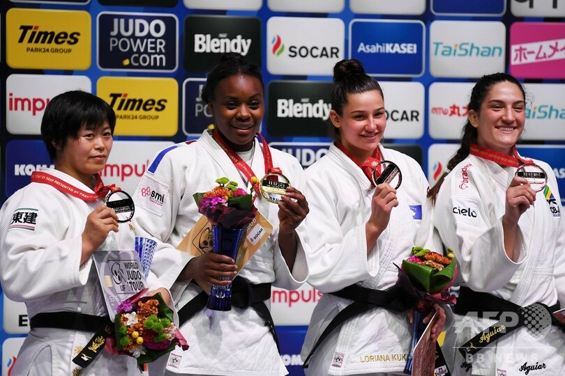 浜田は連覇ならず銀メダル、ウルフは敗者復活で銅 世界柔道