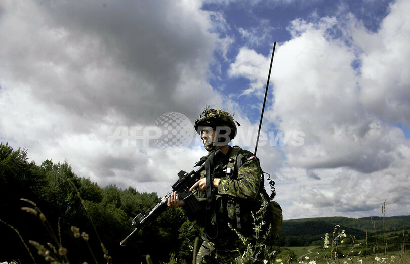 NATO軍、アフガニスタン派兵に向けドイツで軍事訓練