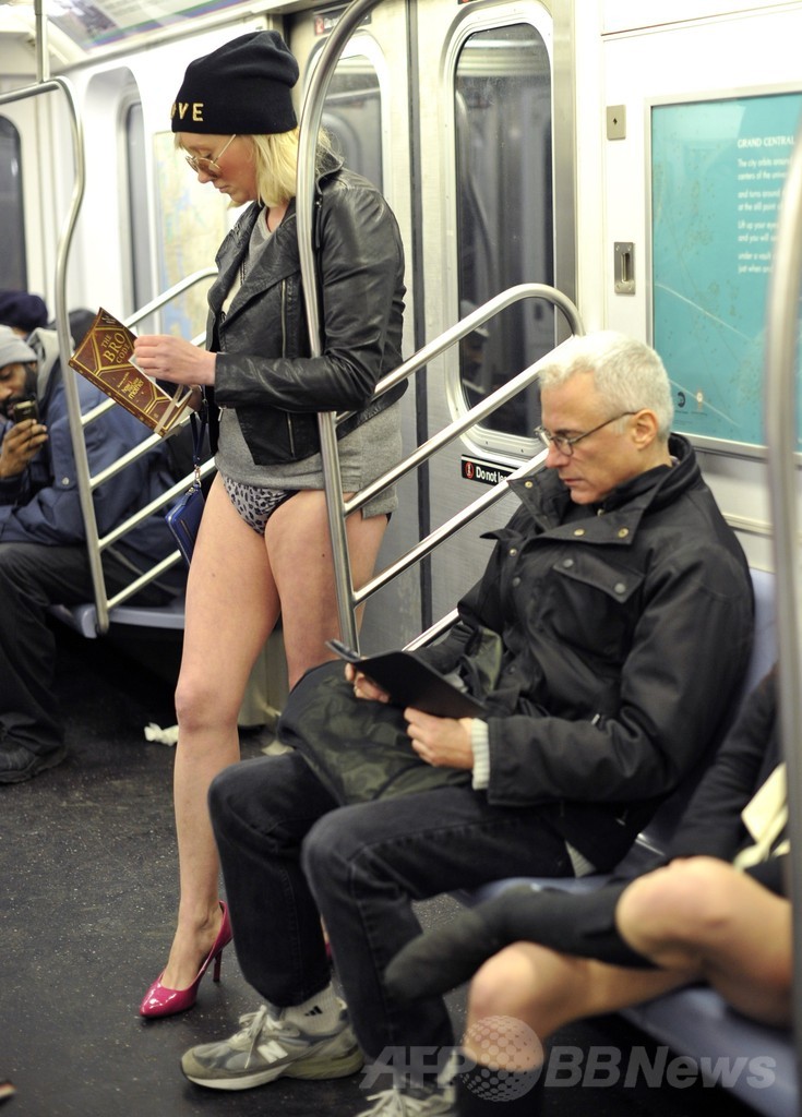 大寒波じゃないの？米国で今年も「ノーパンツ」デー