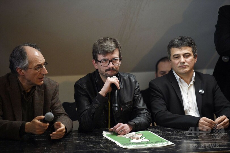 仏紙のムハンマド風刺画、作者が会見 描き終え「涙を流した」