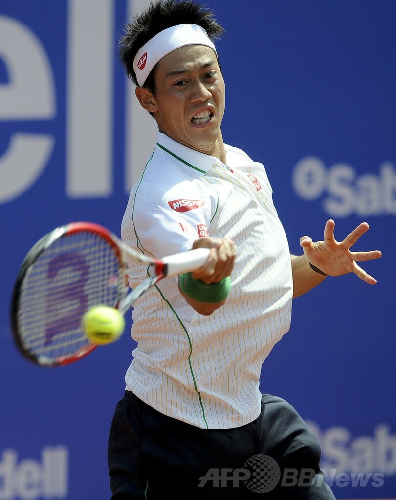 錦織がヒラルドとの決勝へ、バルセロナ・オープン