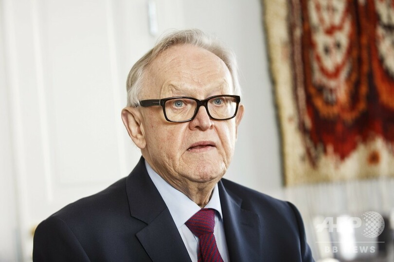 ノーベル平和賞受賞のフィンランド元大統領、新型ウイルスに感染