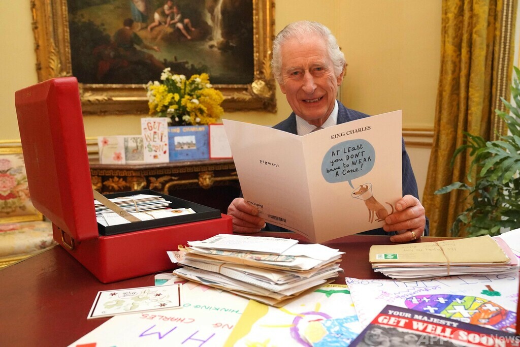 英国王「できる限り奉仕を続ける」 がん公表後のビデオメッセージ 写真4枚 国際ニュース:AFPBB News