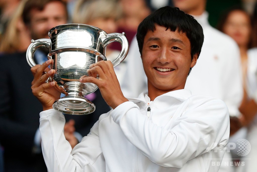 16歳望月がウィンブルドンジュニアv 先輩錦織も歴史的偉業を祝福 写真10枚 国際ニュース Afpbb News