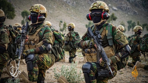 米軍 アフガン派遣部隊 Task Force Paladin チャレンジ タリバンの「特殊部隊」 略奪した米軍装備を誇示 写真6枚 国際ニュース