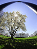 米ワシントンD.C.（Washington D.C.）で北側から見たホワイトハウス（White House、2009年3月30日撮影）。(c)AFP/Karen BLEIER