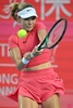 女子テニス、香港オープン、シングルス決勝。リターンを打つケイティ・ボールター（2024年11月3日撮影）。(c)Peter PARKS / AFP
