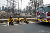 米北西部で大規模な山火事、放火容疑者を逮捕