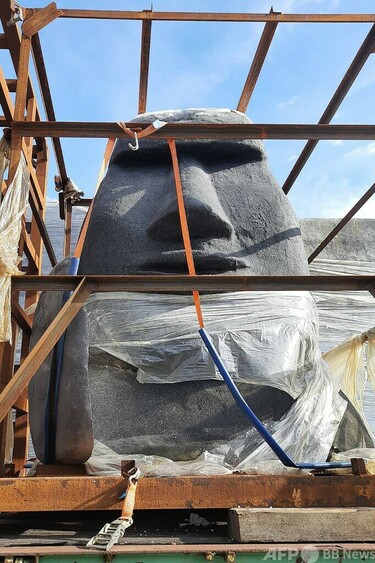 モアイ像」から覚せい剤200キロ押収、台湾に輸送予定 タイ 写真4枚