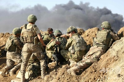 トルコ軍 クルド人地域への攻勢強める 国境の町に侵攻 写真14枚 国際ニュース Afpbb News